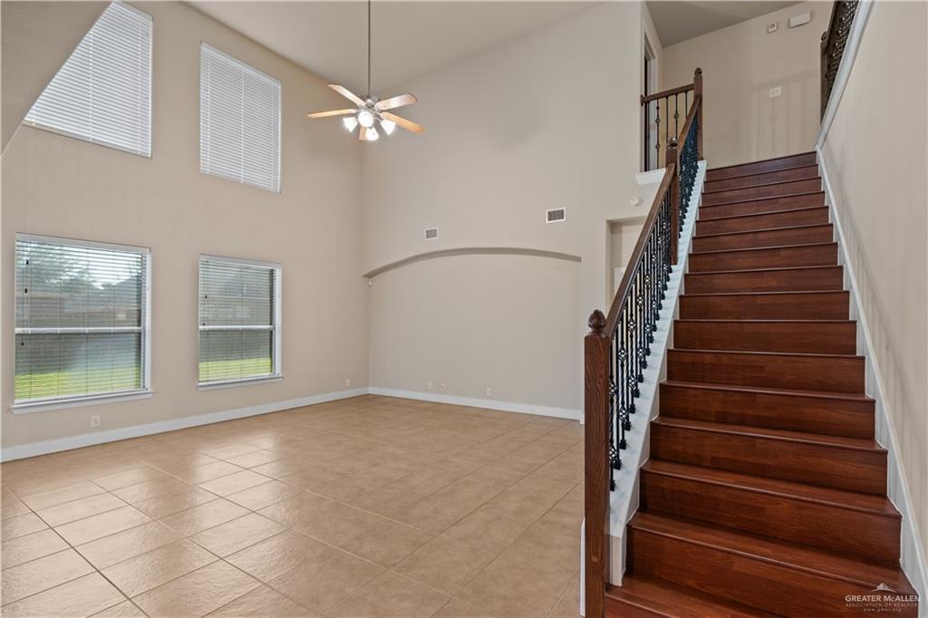 2806 San Ricardo Street Mission, TX 78572 - Photo 6 of 29 a view of an entryway with staircase