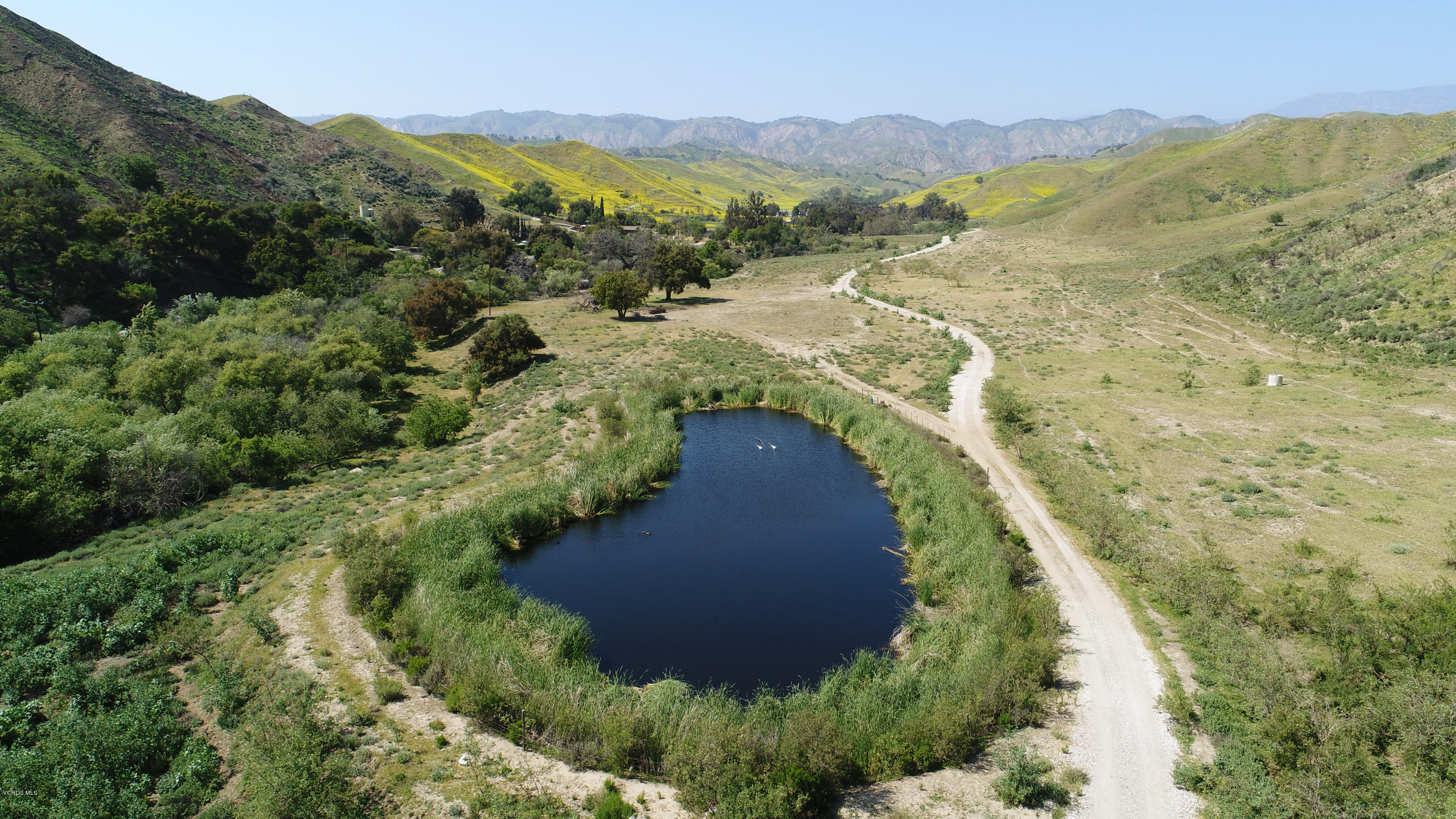 a view of lake with mountain