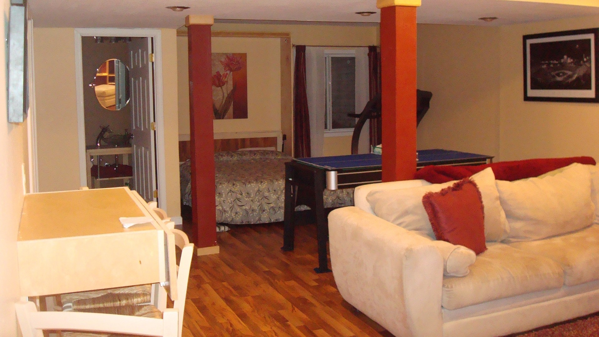 806 Cobblefield Road Champaign, IL 61822 - Photo 15 of 20 a living room with furniture and a gate