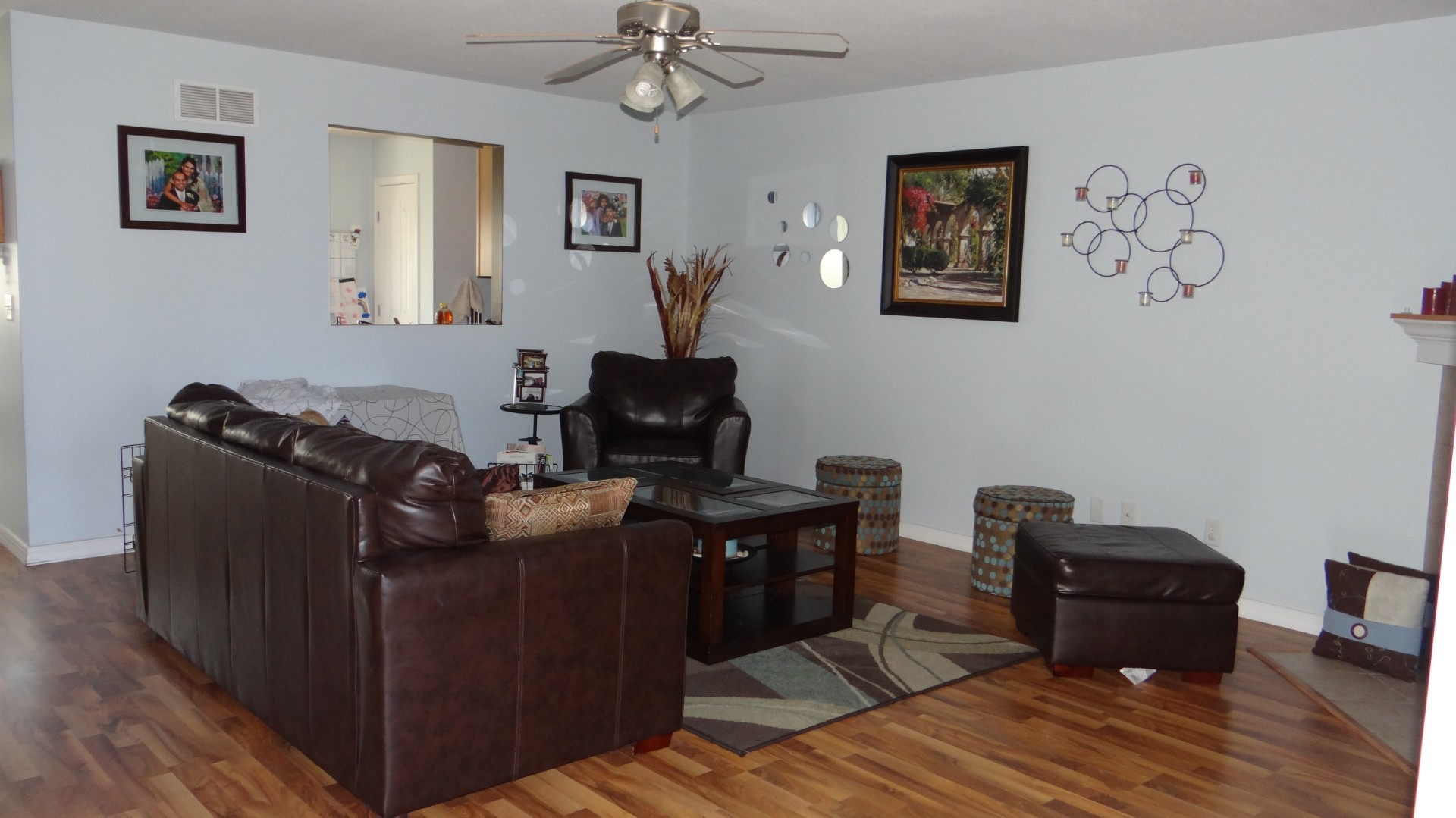 806 Cobblefield Road Champaign, IL 61822 - Photo 3 of 20 a view of a workspace with furniture and wooden floor
