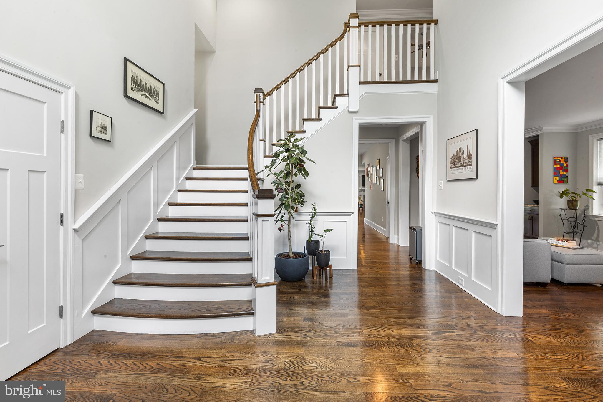 1407 Hagys Ford Road Penn Valley, PA 19072 - Photo 3 of 51 a view of entryway and hall with wooden floor