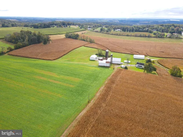 a view of a lake with a big yard