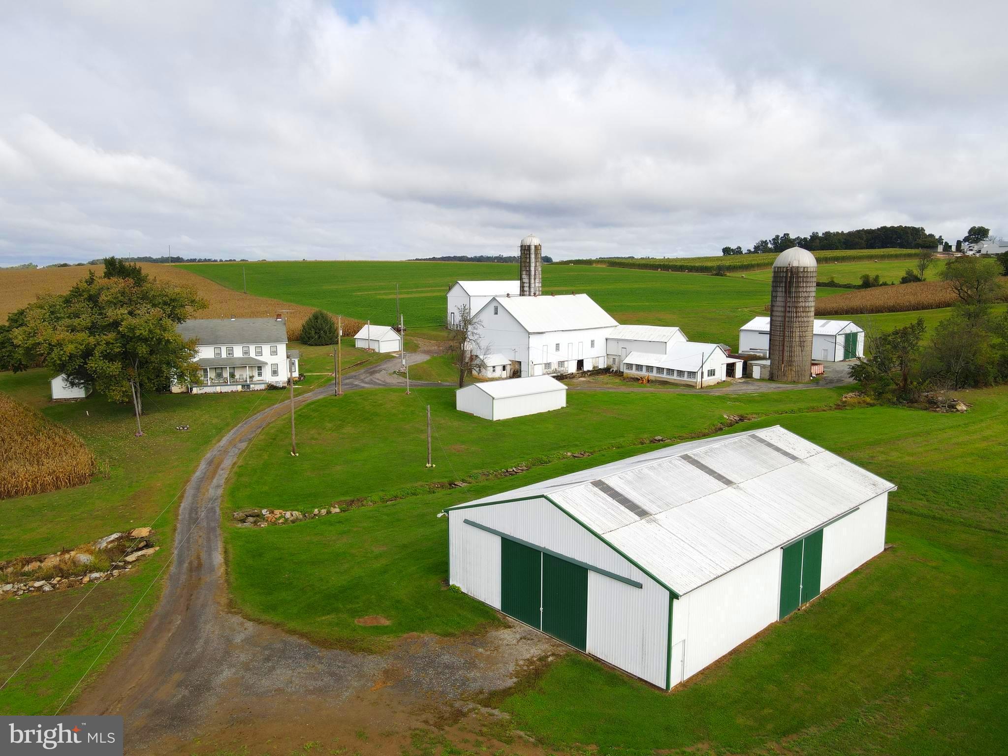 888 Hilldale Road Holtwood, PA 17532 - Photo 34 of 47 an aerial view of a house with a garden