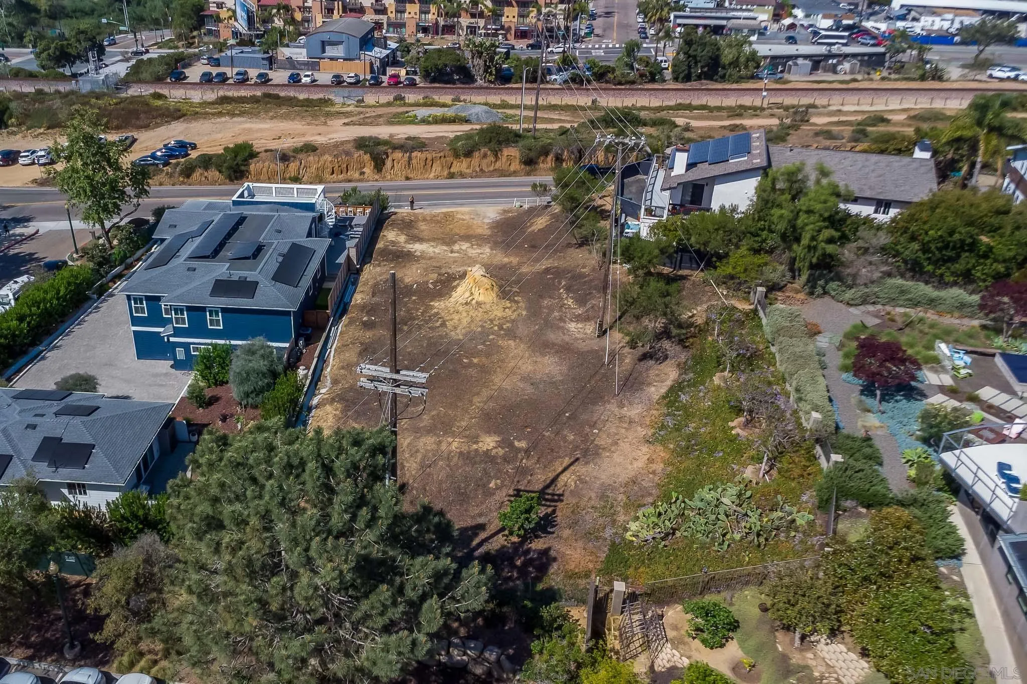 97 North Vulcan Avenue, Unit 3 Encinitas, CA 92024 - Photo 11 of 19 an aerial view of residential houses with outdoor space