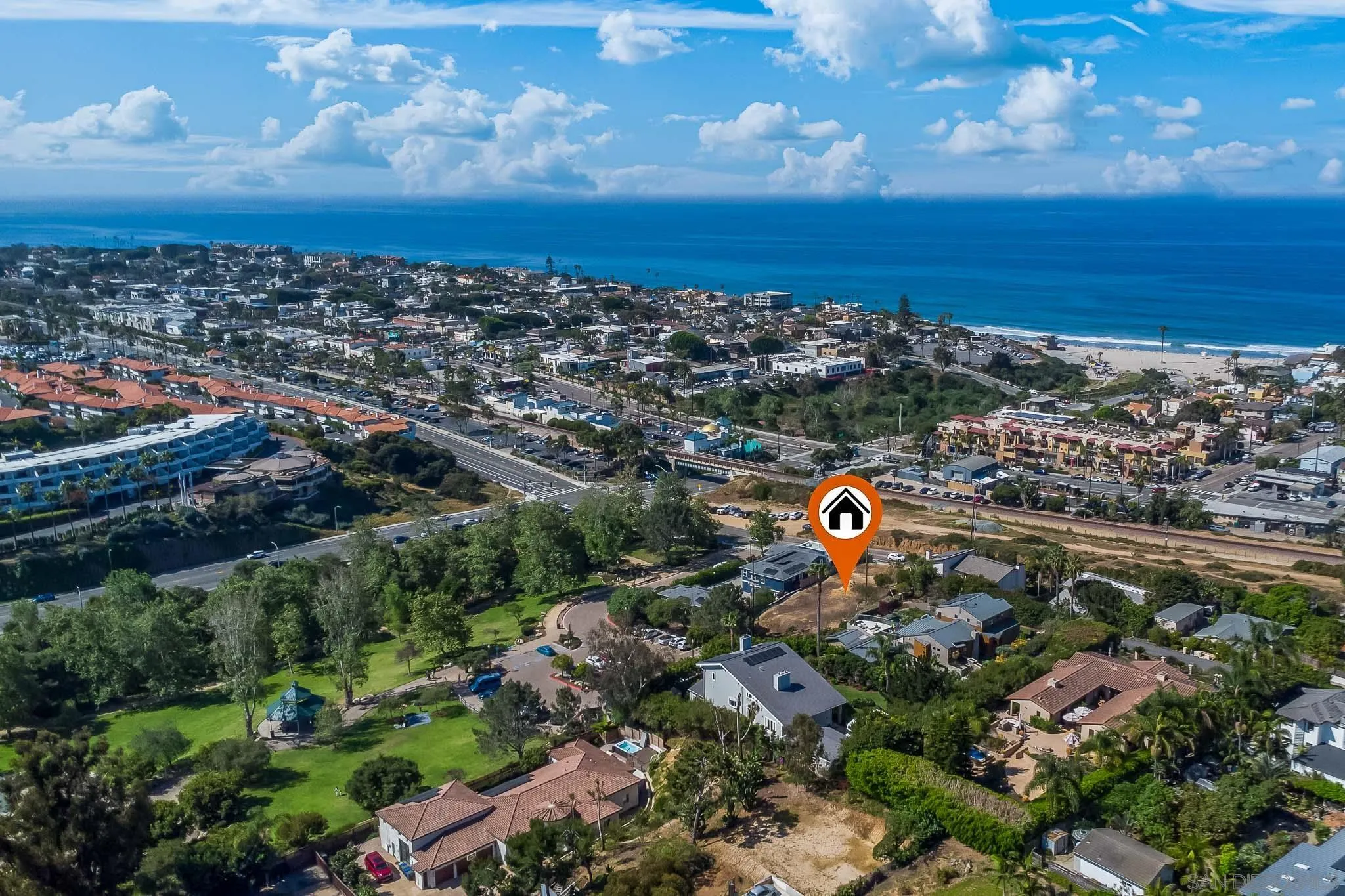 97 North Vulcan Avenue, Unit 3 Encinitas, CA 92024 - Photo 16 of 19 an aerial view of a city