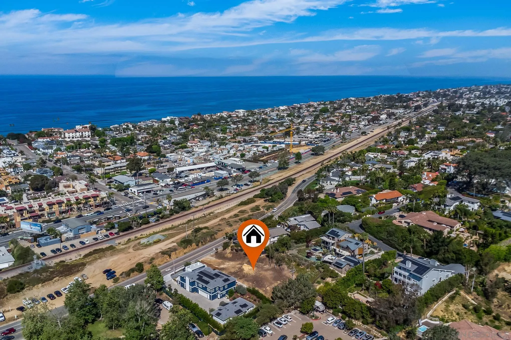97 North Vulcan Avenue, Unit 3 Encinitas, CA 92024 - Photo 17 of 19 view of city and ocean