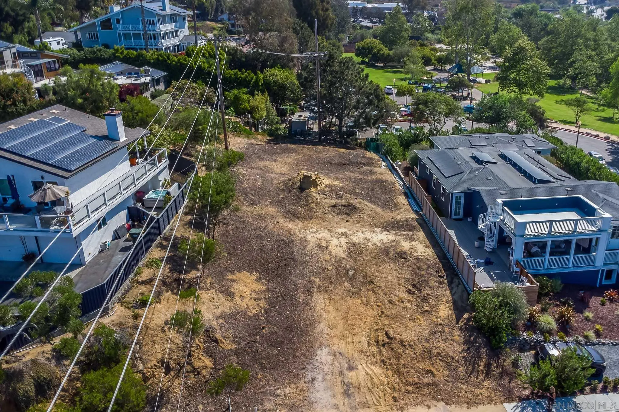 97 North Vulcan Avenue, Unit 3 Encinitas, CA 92024 - Photo 7 of 19 a aerial view of a house with a yard