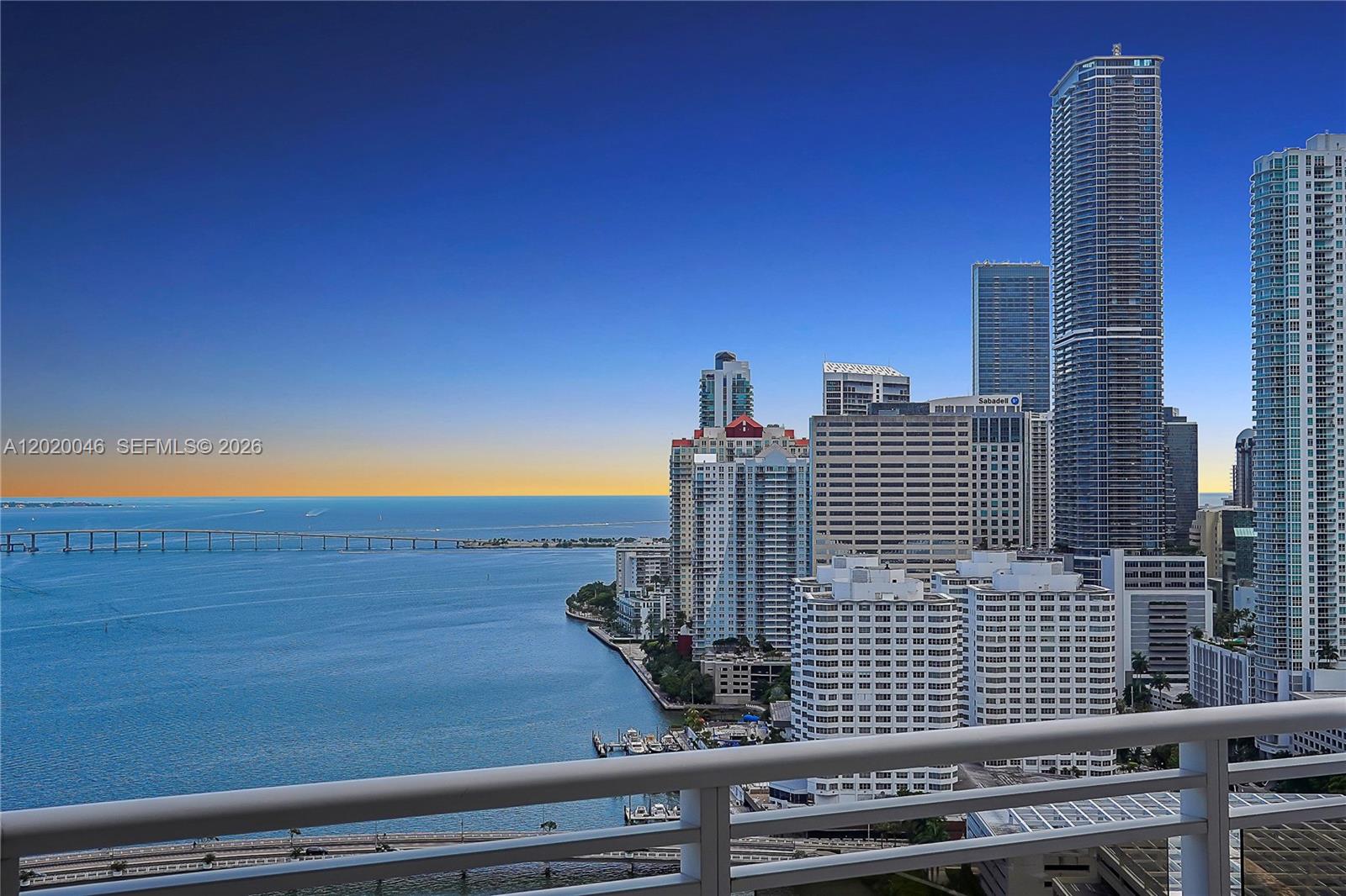 901 Brickell Key Boulevard, Unit 3204 Miami, FL 33131 - Photo 55 of 55 a view of a city with tall buildings