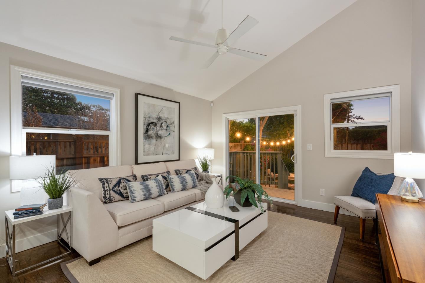 232 Bancroft Road Burlingame, CA 94010 - Photo 33 of 69 a living room with furniture and a large window