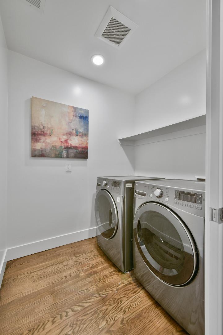 232 Bancroft Road Burlingame, CA 94010 - Photo 51 of 69 a view of a bedroom with washing machine and a view of bedroom