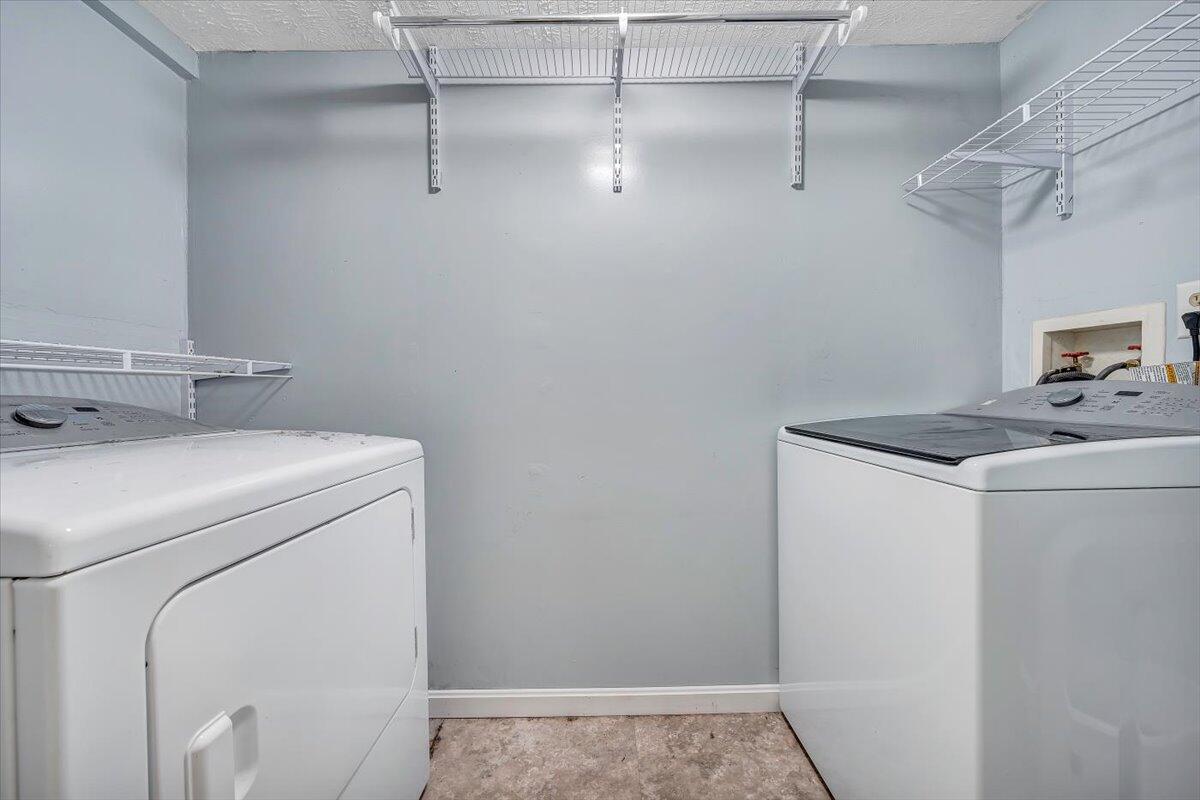 80 Walnut Landing Circle Hardy, VA 24101 - Photo 24 of 34 a utility room with dryer and washer