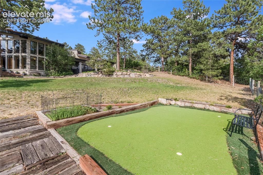 12730 Bridle Bit Road Colorado Springs, CO 80908 - Photo 33 of 50 Putting green