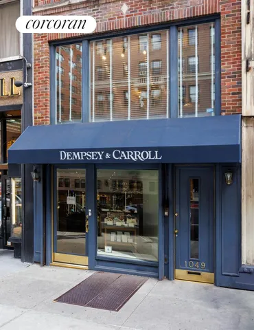 a view of a building with door