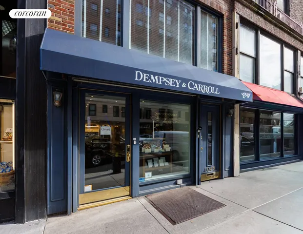 a view of a building with door