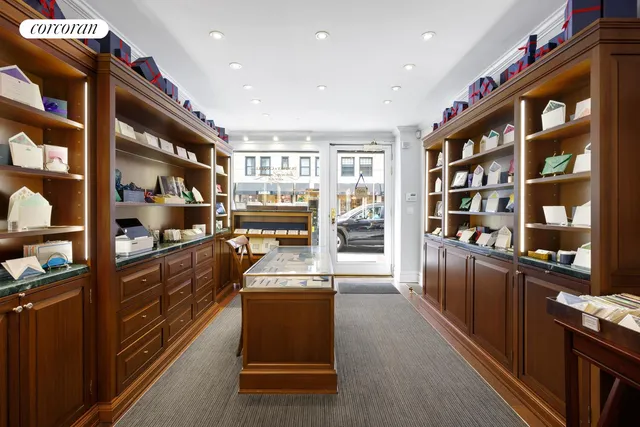 a kitchen with stainless steel appliances lots of counter top space