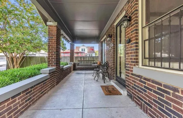 a building outdoor space with balcony
