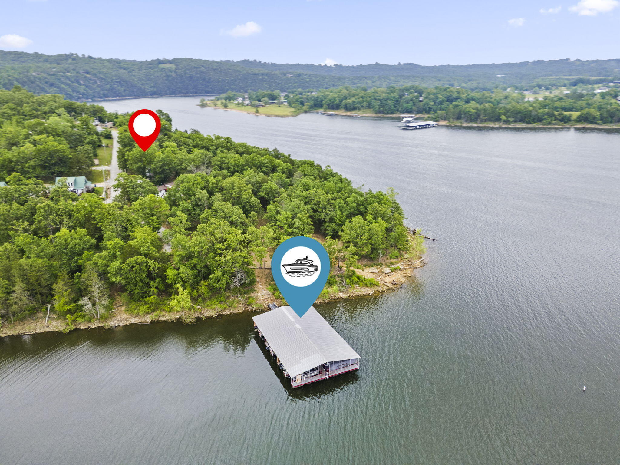 1480 Peebles Point Road Cape Fair, MO 65624 - Photo 2 of 49 49-web-or-mls-DJI_0045a