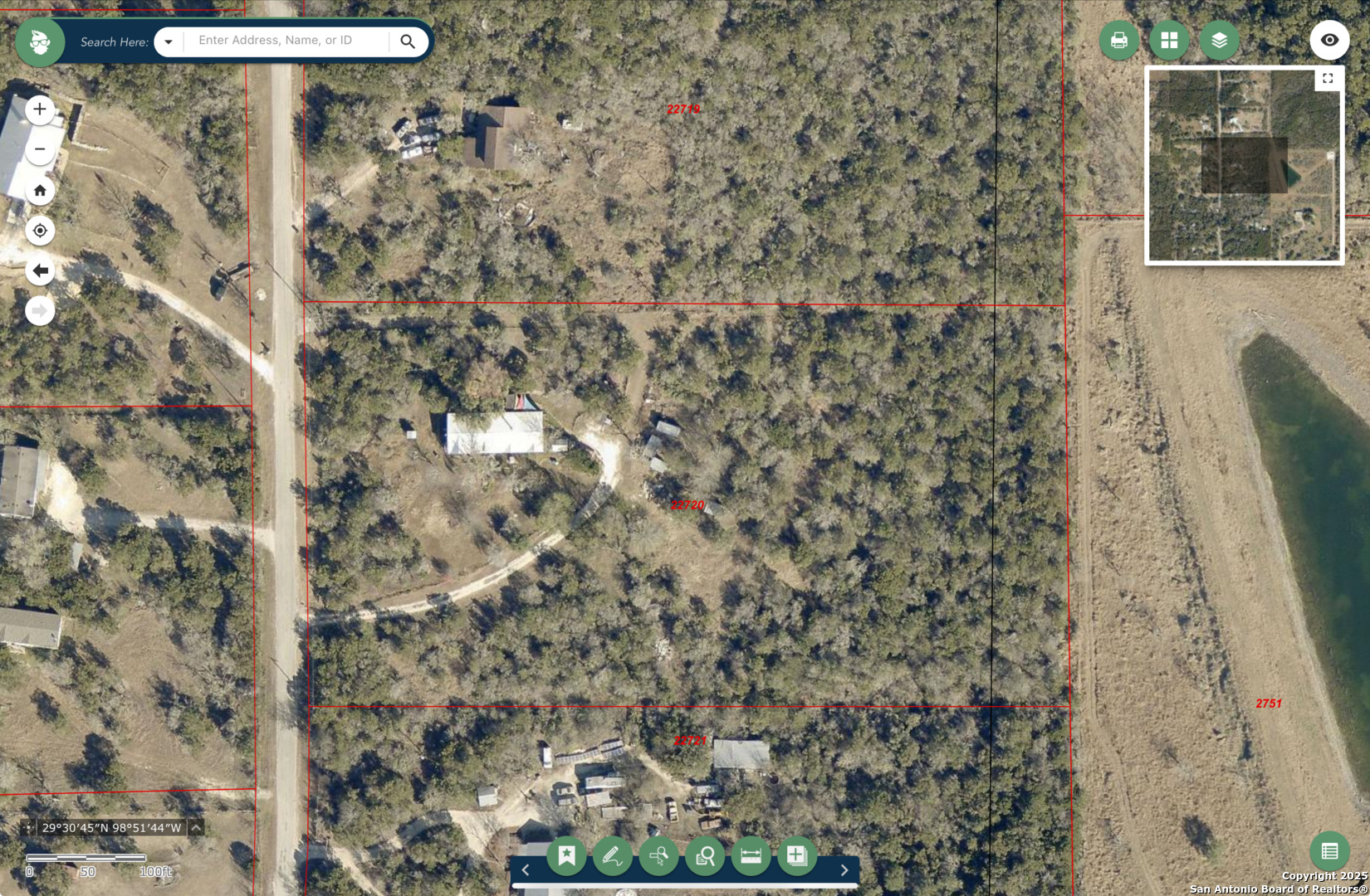 7940 County Road 279 Rio Medina, TX 78066 - Photo 33 of 33 a bathroom with a shower curtain and a sink