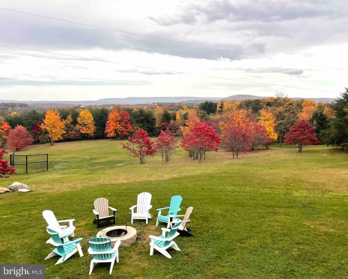 349 Lucas Road Warfordsburg, PA 17267 - Photo 5 of 59 a view of a lake with a table chairs