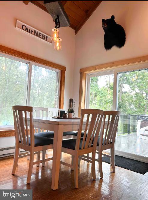 349 Lucas Road Warfordsburg, PA 17267 - Photo 52 of 59 a view of a dining room with furniture window and outside view