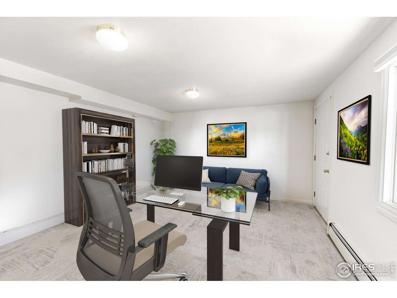 5339 Olde Stage Road Boulder, CO 80302 - Photo 32 of 40 Virtual Staged lower level Office with external entry walkout.