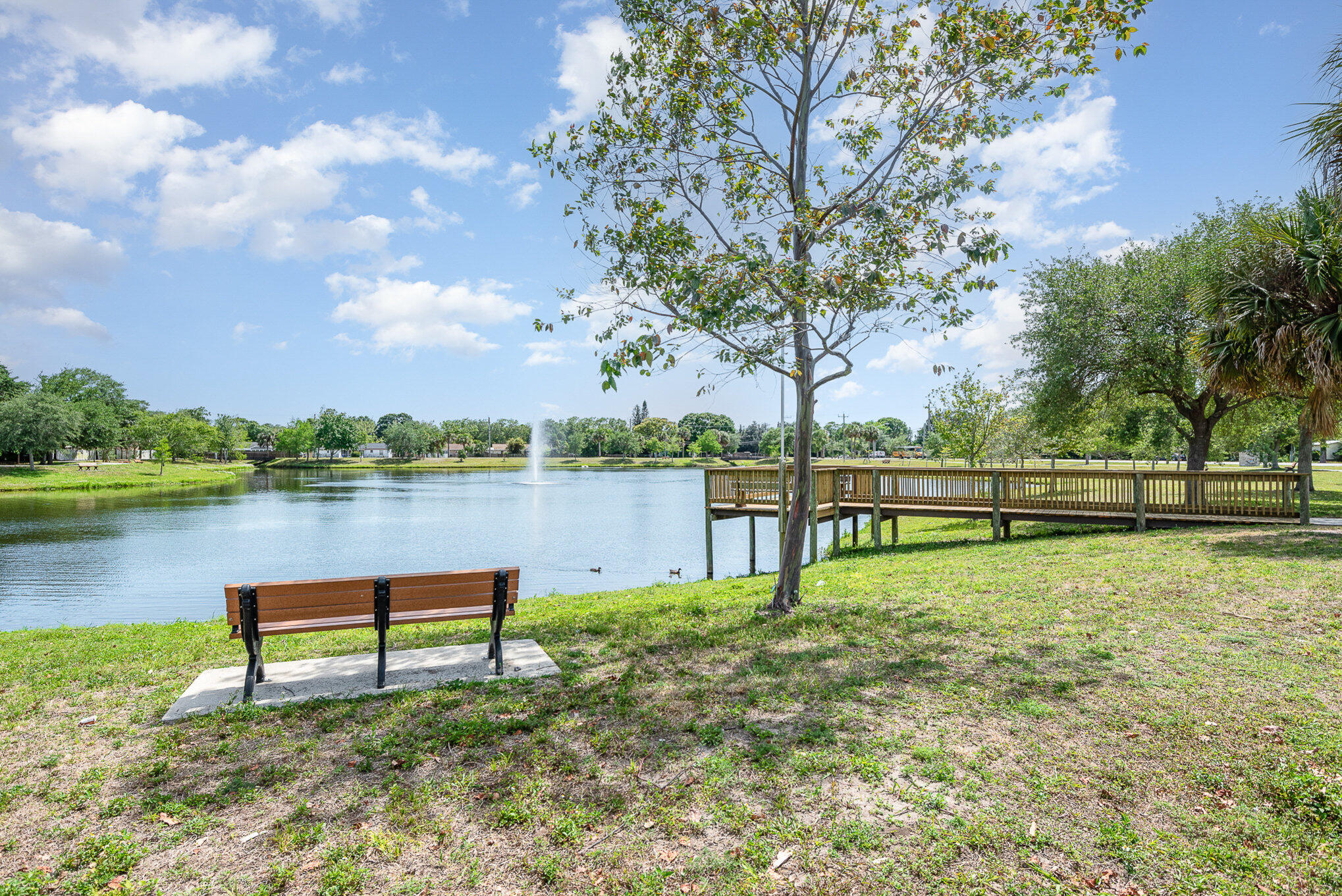 941 Levitt Parkway Rockledge, FL 32955 - Photo 29 of 33 a view of lake with a yard and a large tree