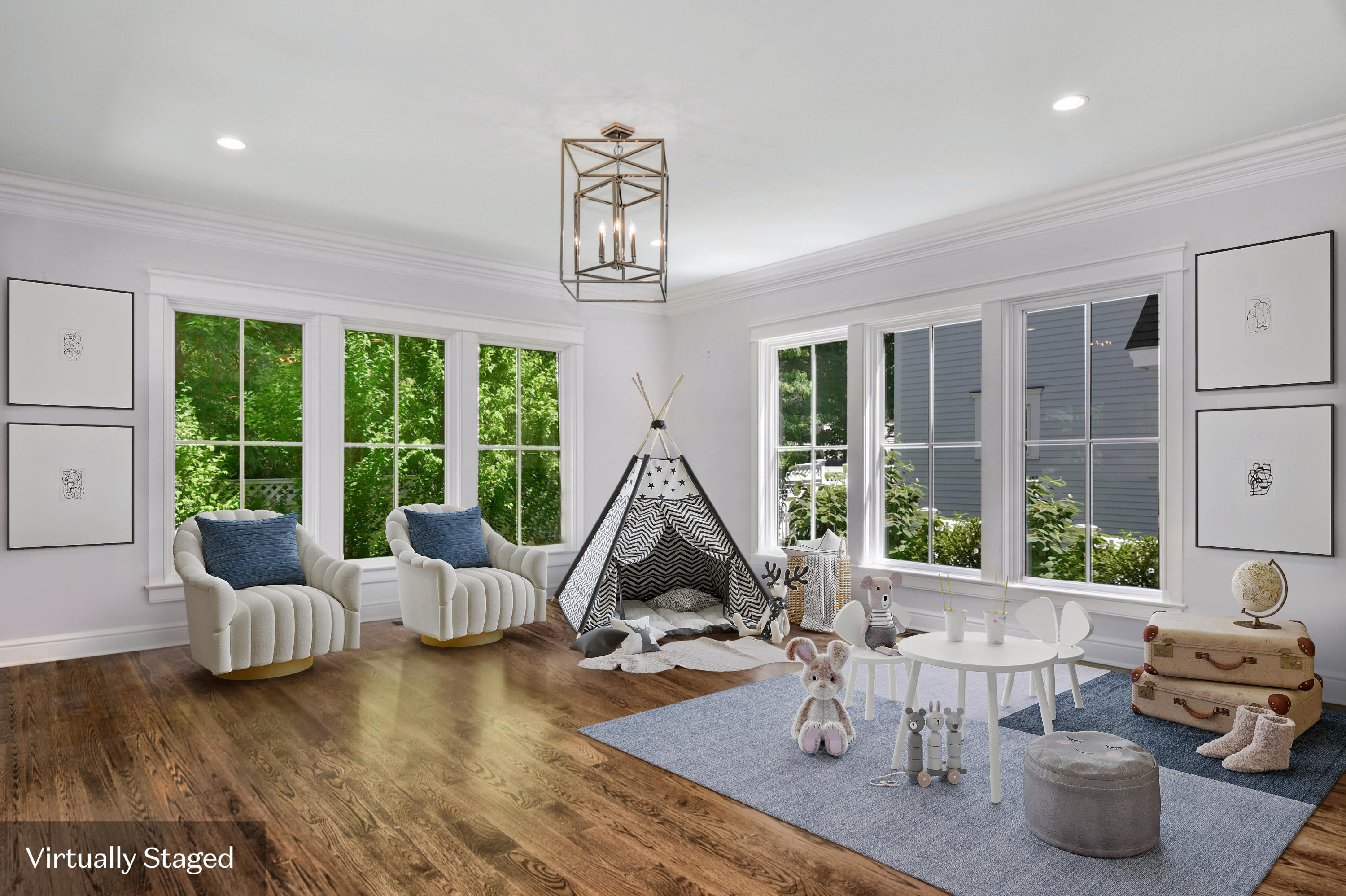 2271 Boston Post Road Darien, CT 06820 - Photo 8 of 40 a living room with furniture and large windows