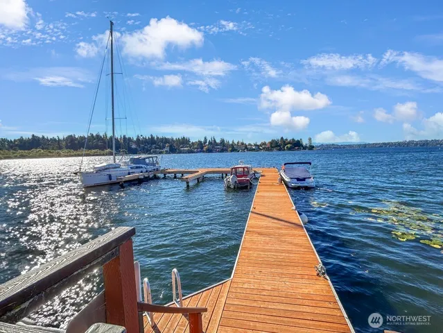 a lake view with a lake view