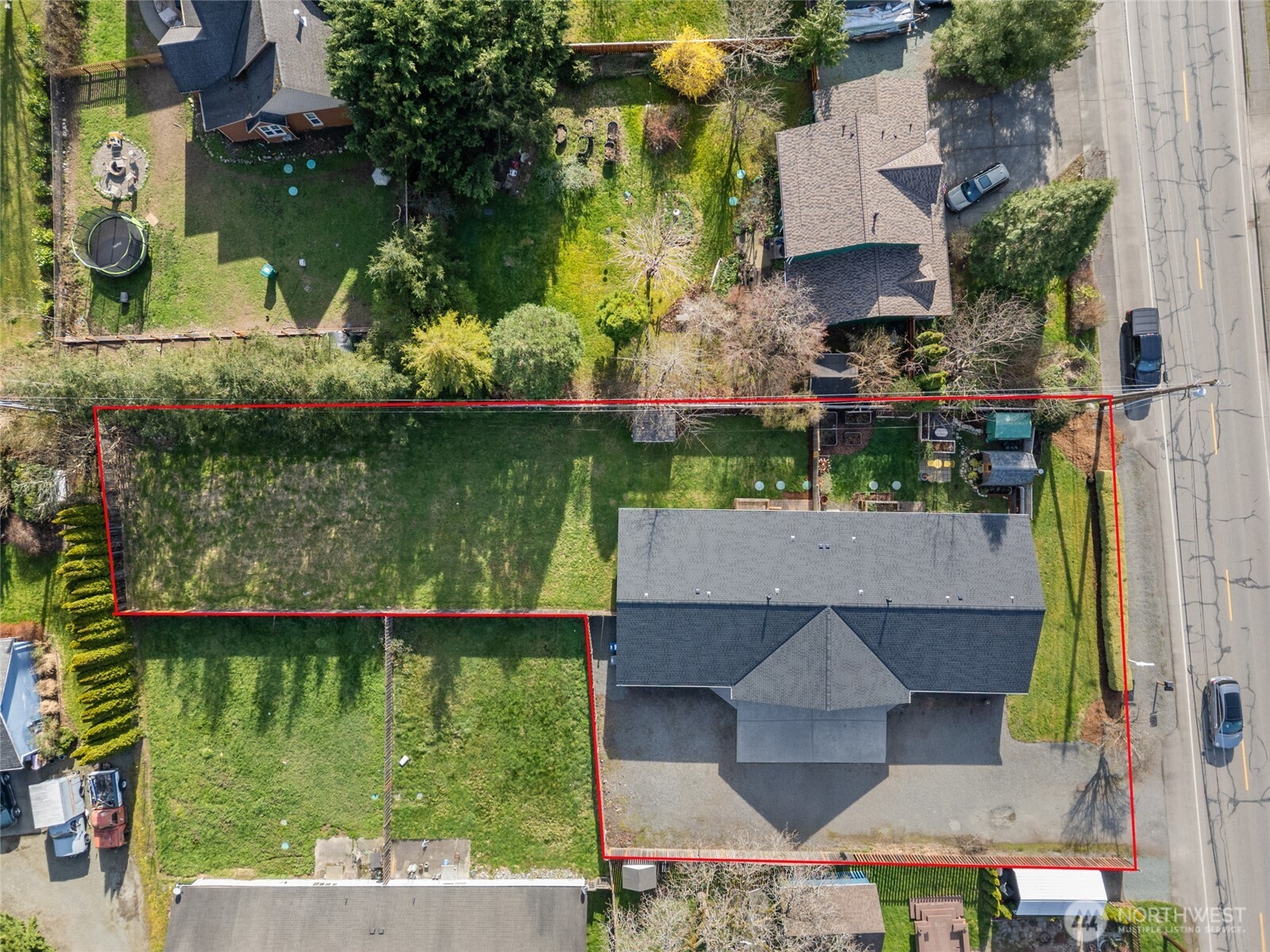 105 May Creek Road Gold Bar, WA 98251 - Photo 2 of 38 an aerial view of house with yard swimming pool and outdoor seating