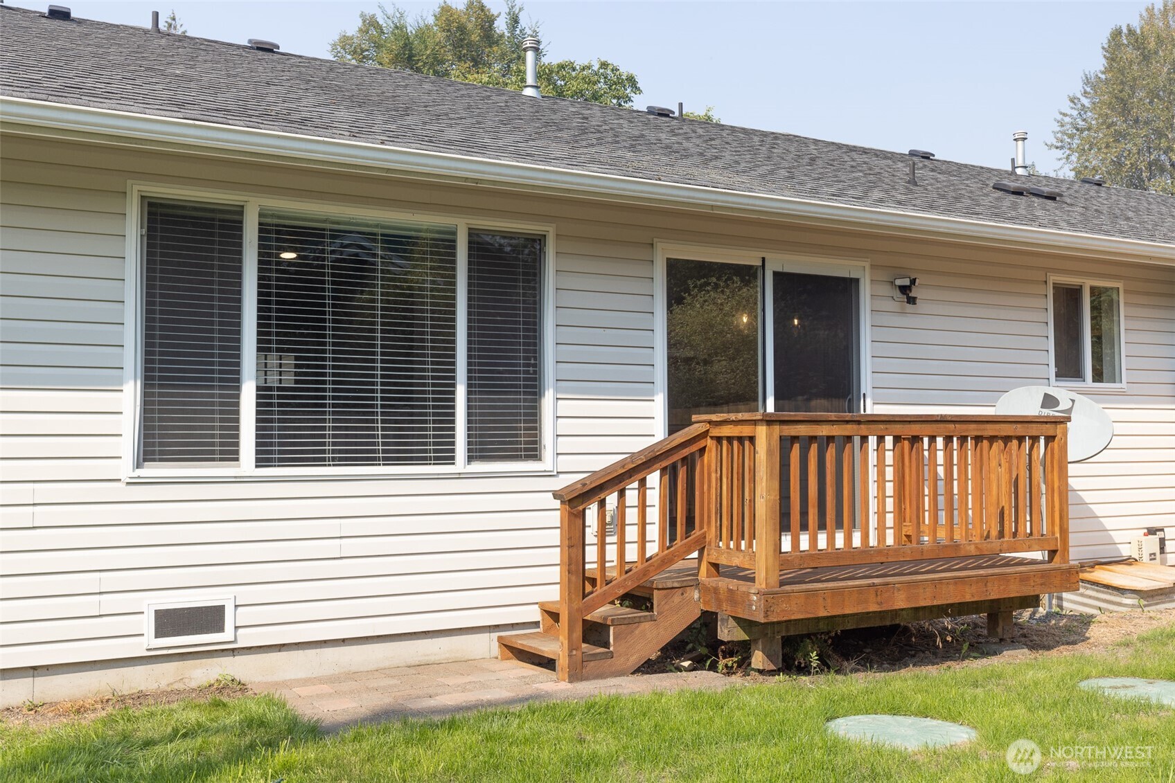 105 May Creek Road Gold Bar, WA 98251 - Photo 31 of 38 a view of a deck with a chair