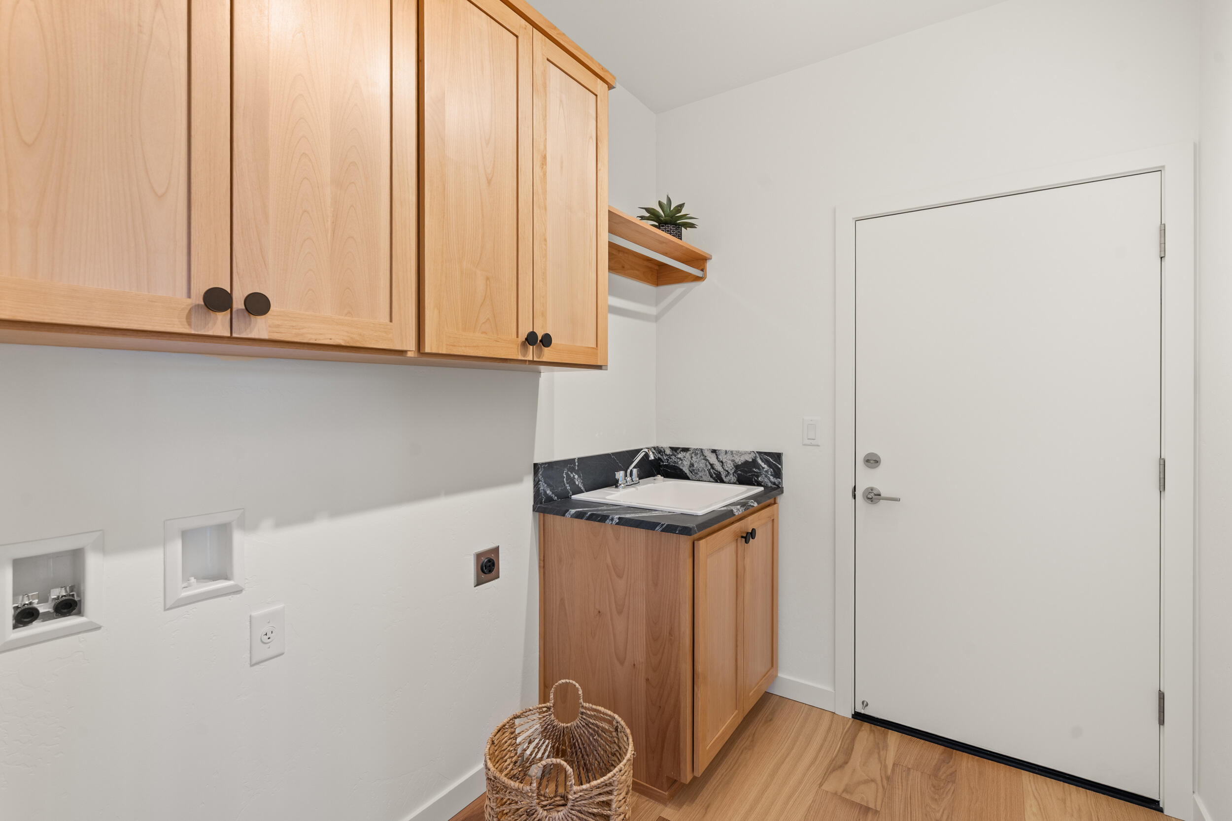 3060 Ashland Mine Road Talent, OR 97540 - Photo 25 of 43 a view of storage and utility room with wooden floor