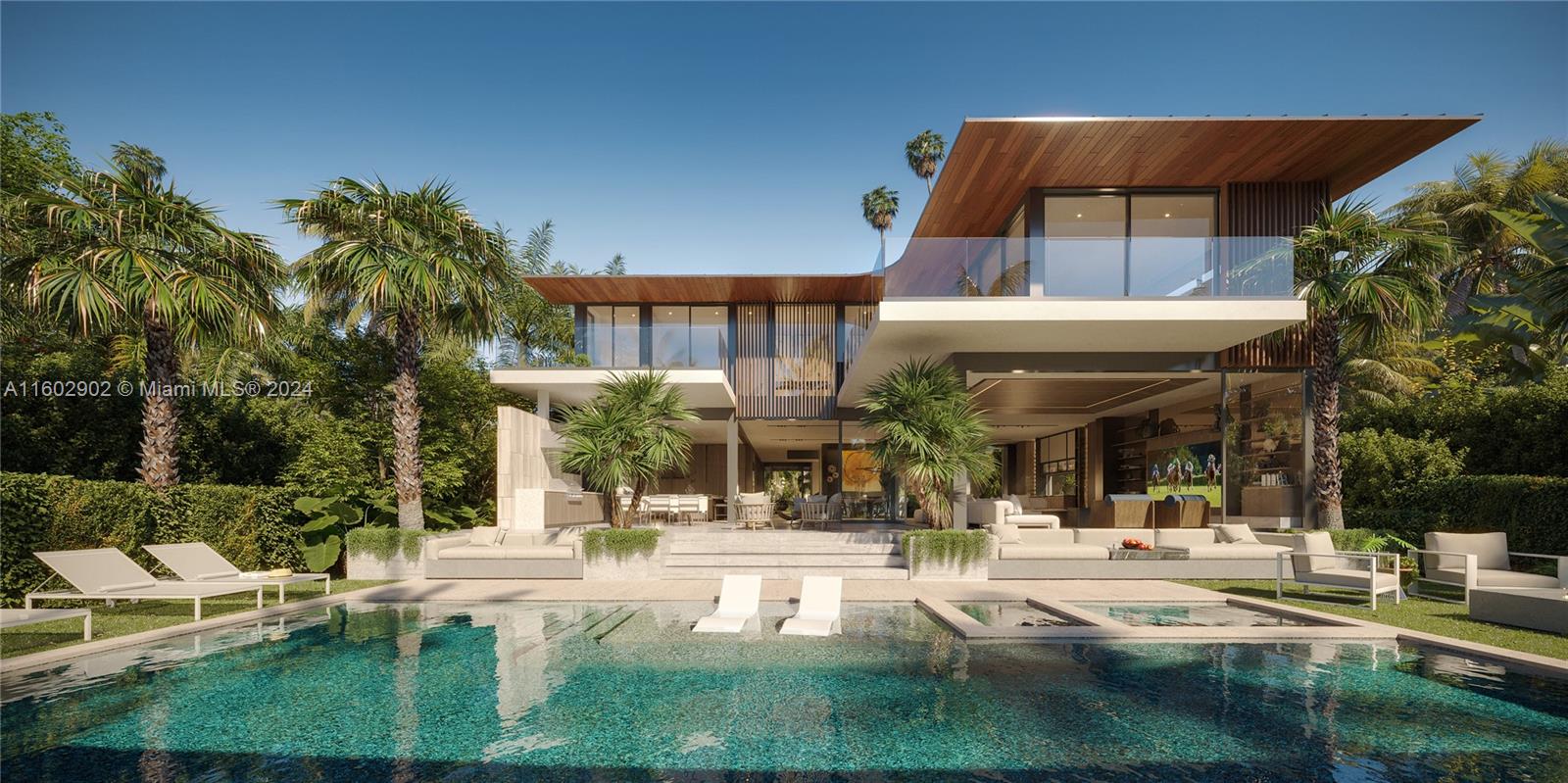 1401 22nd Street Miami Beach, FL 33140 - Photo 9 of 10 a view of a building with a garden