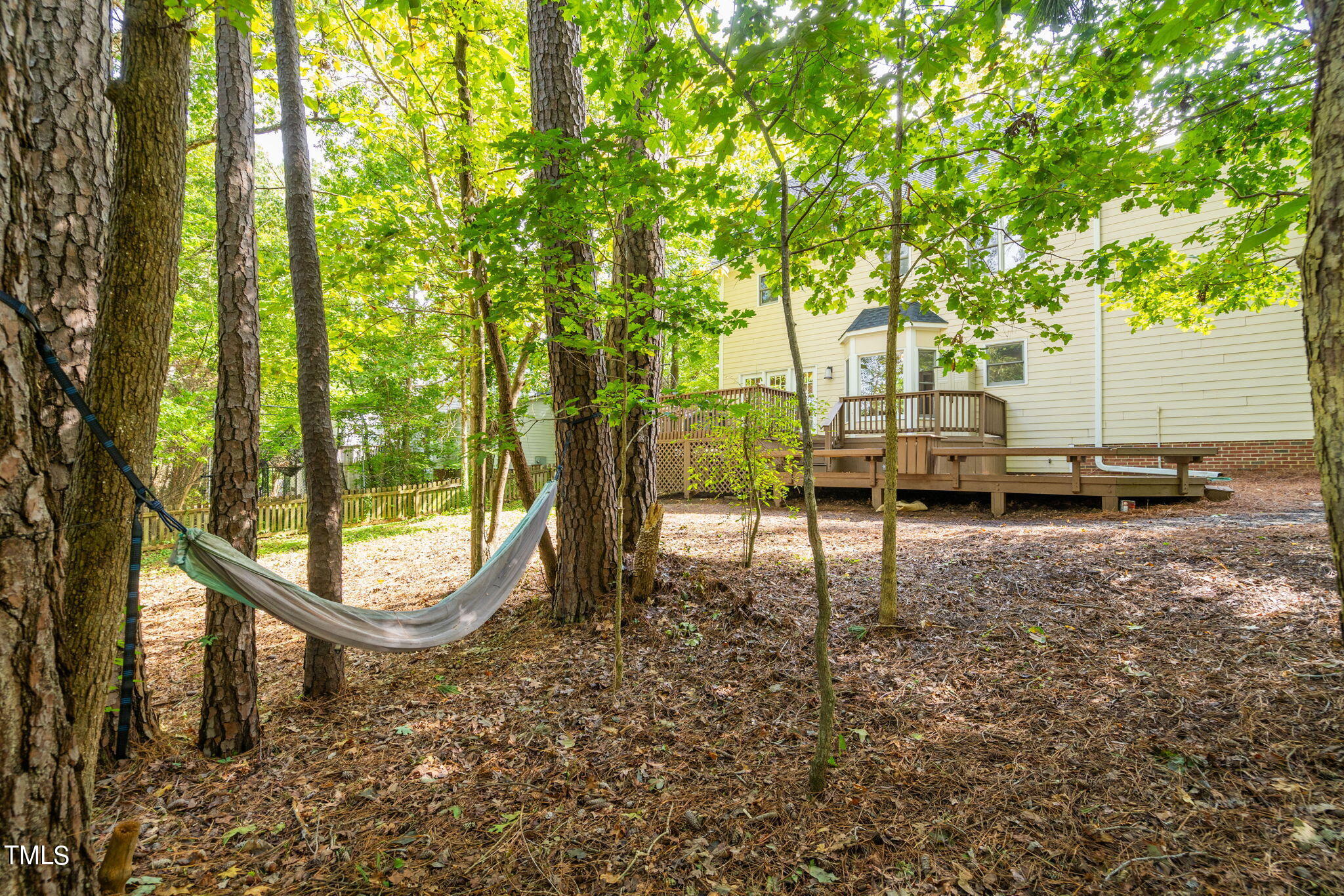 205 Glenmore Road Cary, NC 27519 - Photo 32 of 37 205 Glenmore backyard