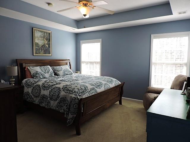 2701 Hidden Ridge Court Clarksville, TN 37043 - Photo 16 of 25 a bedroom with a bed window and a couch