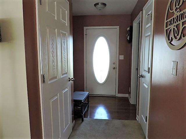 2701 Hidden Ridge Court Clarksville, TN 37043 - Photo 2 of 25 a view of a entryway door with wooden floor