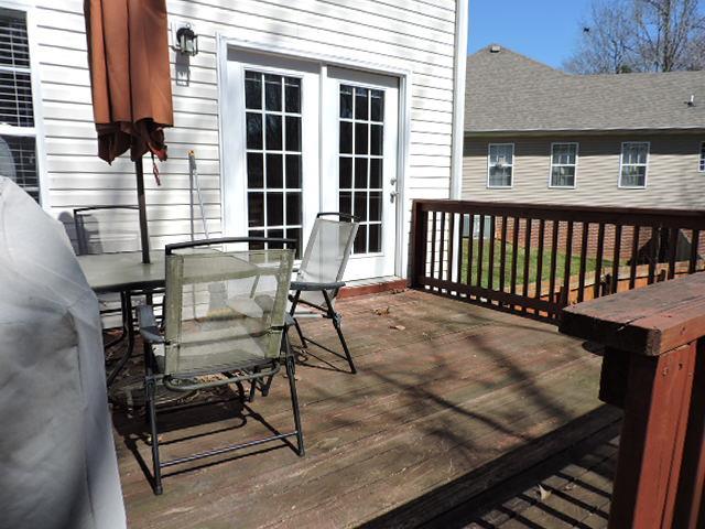 2701 Hidden Ridge Court Clarksville, TN 37043 - Photo 25 of 25 a view of a patio with a table and chairs