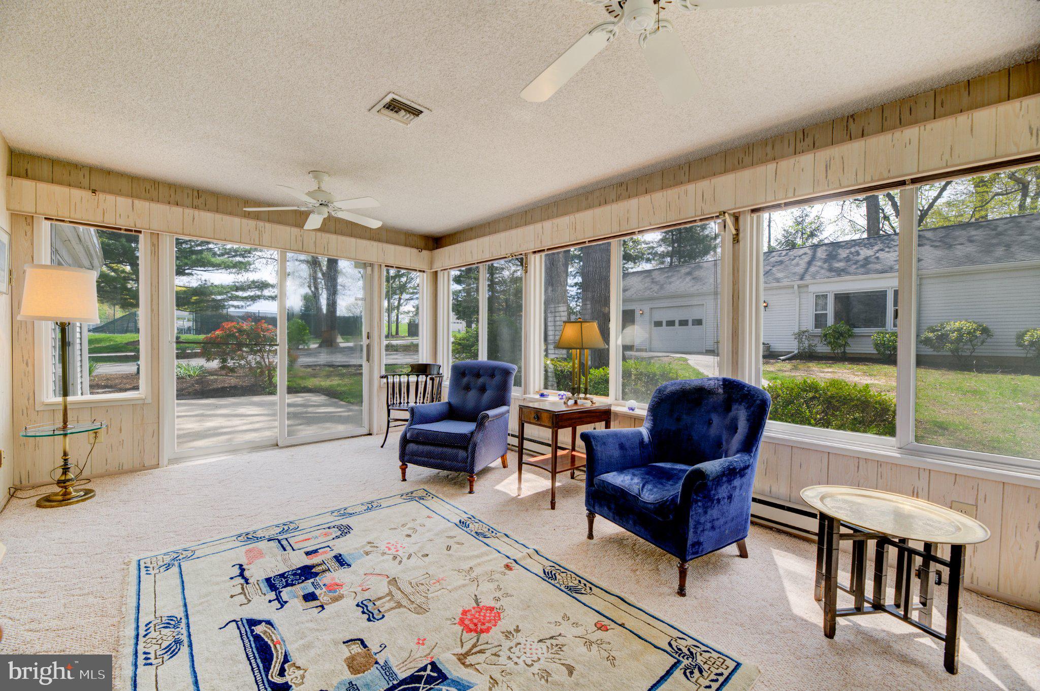 321 Sharon Way Monroe Township, NJ 08831 - Photo 12 of 55 Sun Porch with garden views