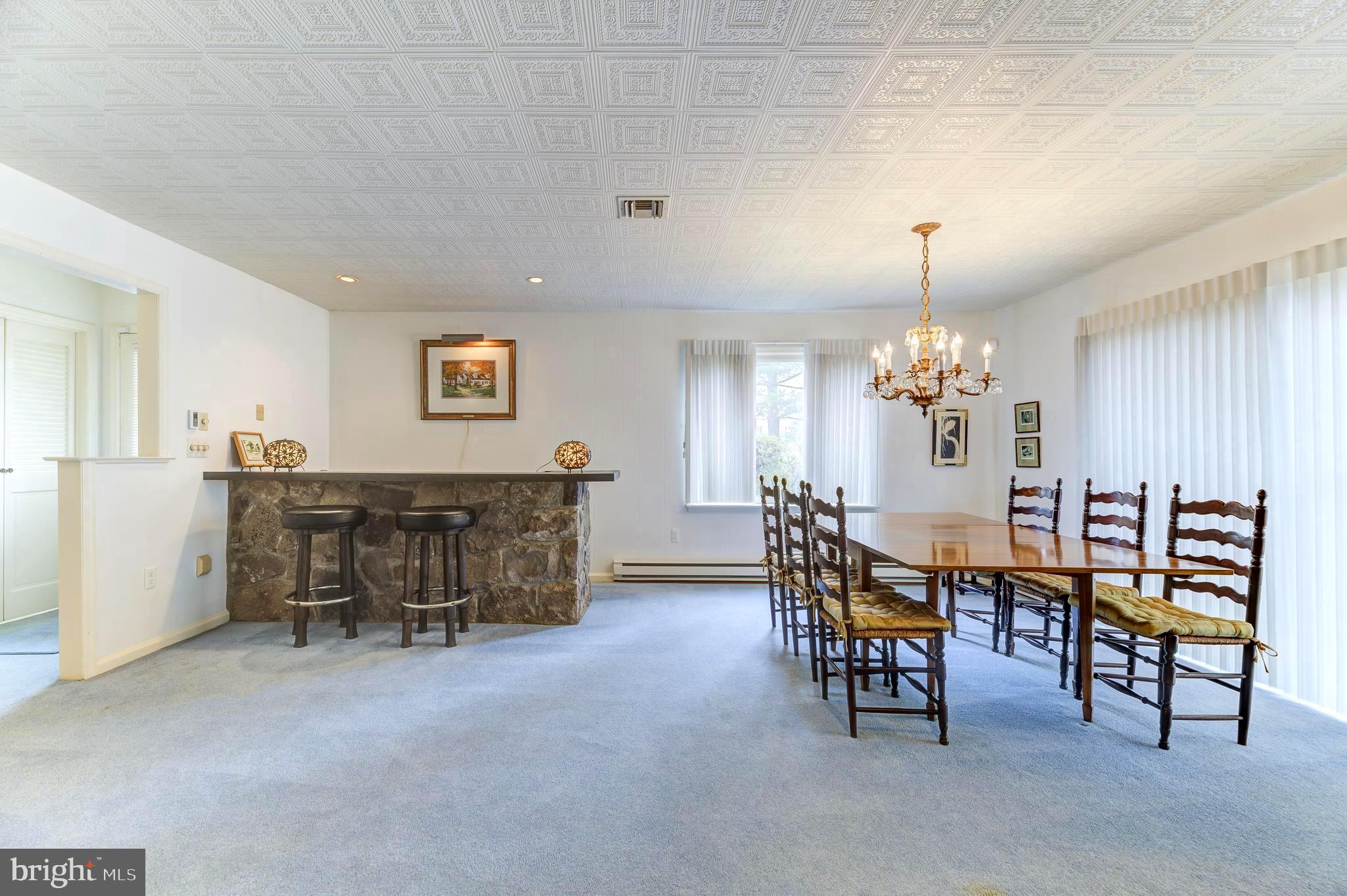 321 Sharon Way Monroe Township, NJ 08831 - Photo 15 of 55 Wet Bar & Dining Area
