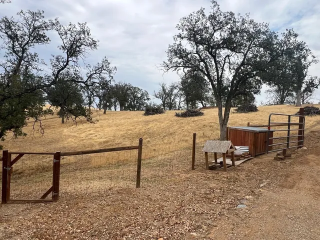 a view of outdoor space with seating area