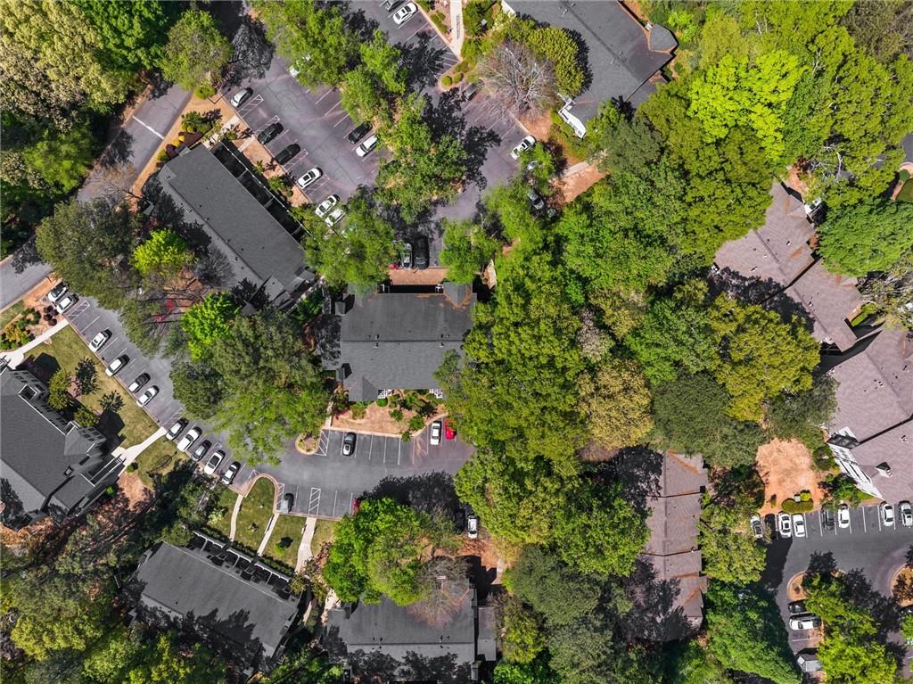 1610 Raleigh Circle Marietta, GA 30067 - Photo 31 of 33 an aerial view of a house with a yard