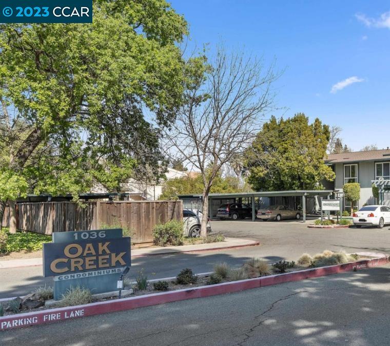 a view of street with houses