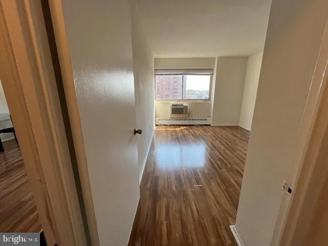 a view of wooden floor in a room