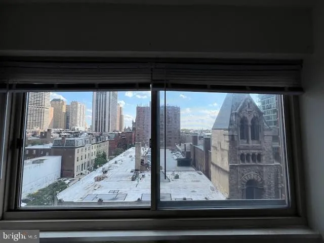a view of a living room and a window