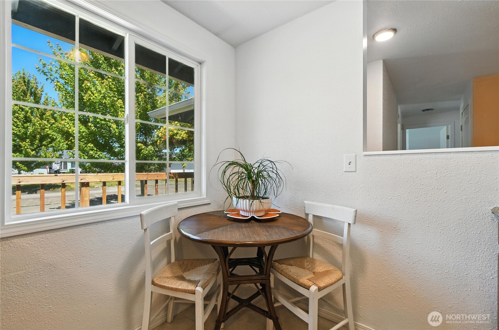 2102 35th Avenue Longview, WA 98632 - Photo 14 of 31 a view of a dining room with furniture window and outside view