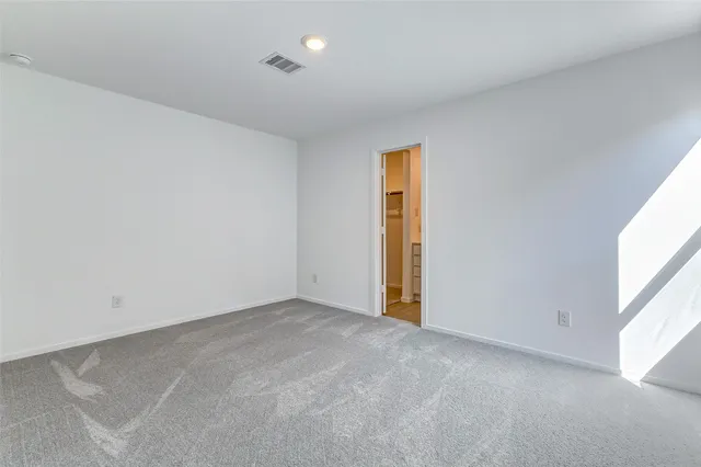 an empty room with a empty space