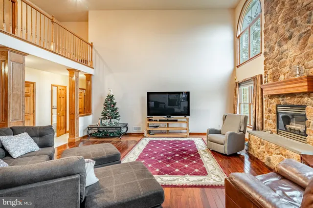 a living room with furniture or couch and a flat screen tv