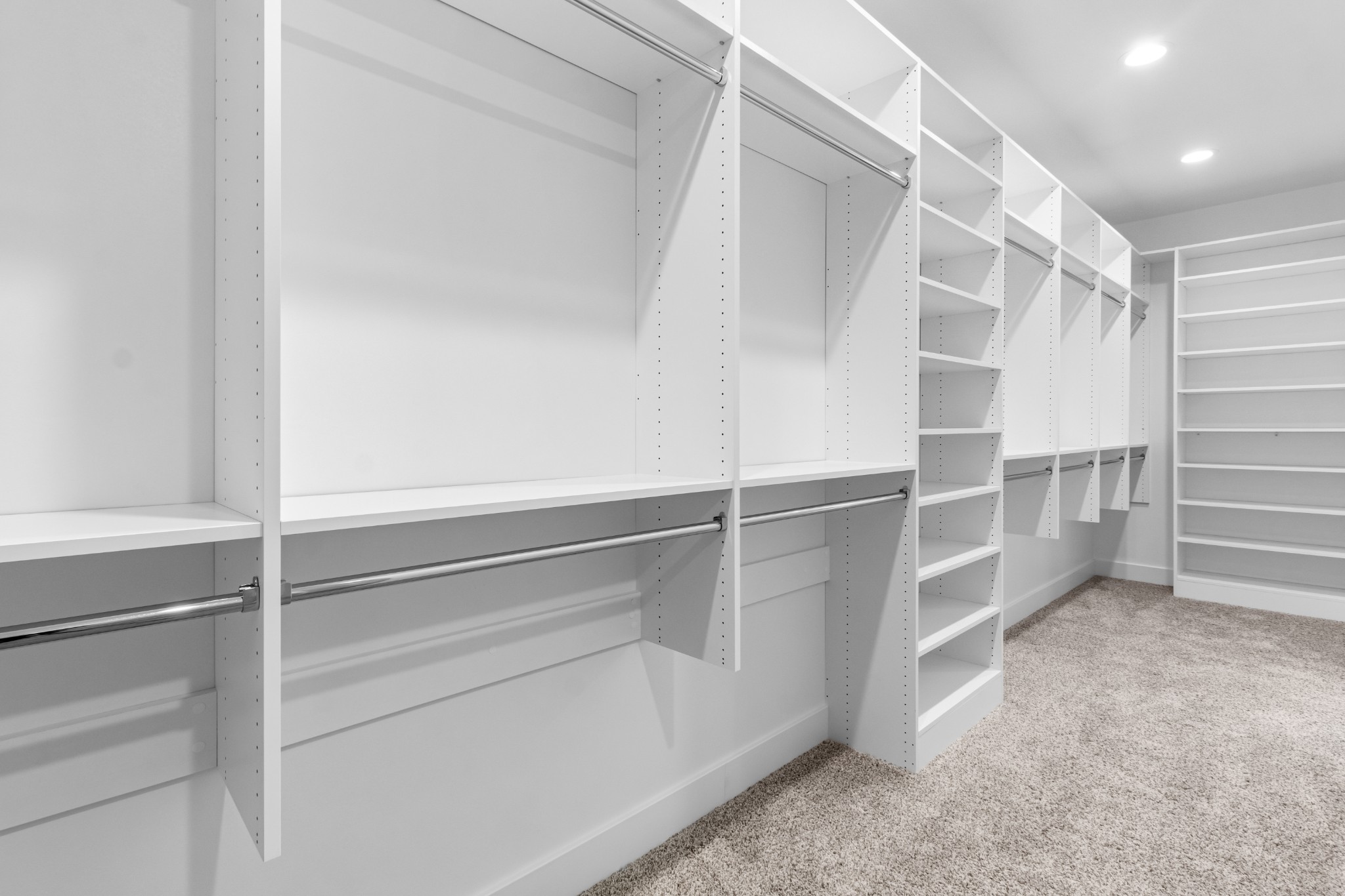 3600 Trough Springs Road Adams, TN 37010 - Photo 34 of 54 a view of walk in closet with empty racks