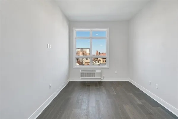 wooden floor in a room