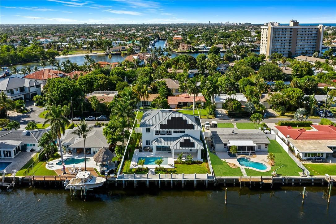 3204 Dover Road Pompano Beach, FL 33062 - Photo 68 of 73 Aerial View Looking North
