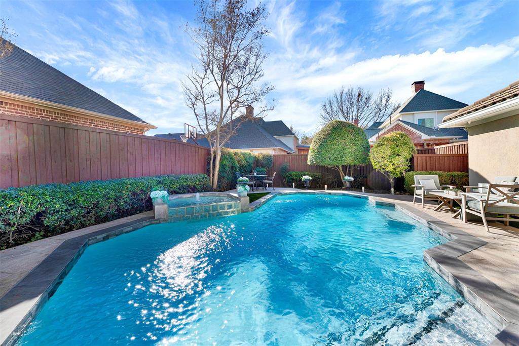 2605 Rutgers Court Plano, TX 75093 - Photo 29 of 34 The large pool is made for summer fun! No reason to go out of town when all you need is to step outside your back door!